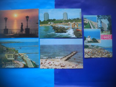 HOPCT LOT NR 686 EFORIE NORD-CT-5 CARTI POSTALE-RSR-CIRCULATE foto