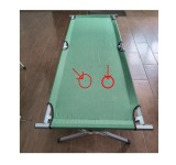 Pat pliabil de campanie camping verde olive Breckner Germany, 190x66x42 cm, pliat 90x22x12 cm, 8 kg, sarcina maxima 120 kg -Panza Gaurita, Rucsacul