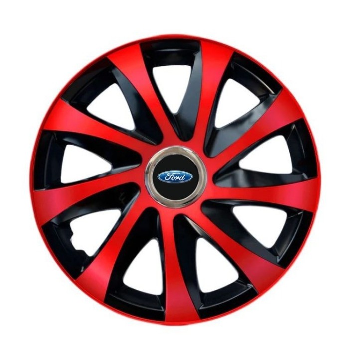 Set 4 capace roti Drift extra red R15 pentru gama Daewoo