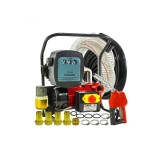 Pompa pentru transfer combustibil, motorina, cu contor, 220 V 600 W, 50 l/min, Verke