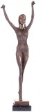Steaua de mare-statueta din bronz cu un soclu din marmura PAB018, Nuduri