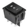 Intrerupator 6 Poli 3 Pozitii ON-OFF-ON Bistabil 250V 15A 21.7x28.5mm