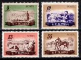 Romania 1955, LP 400, Zootehnie, seria, MNH!, Agricultura, Nestampilat