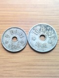 Moneda Romania Lot 5 si 10 bani 1906