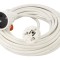 Cablu prelungitor 10m 16A alb
