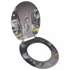 Capac WC MDF design New York, vidaXL
