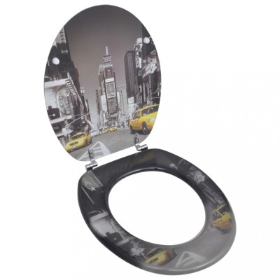 Capac WC MDF design New York foto
