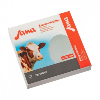 Filtru disc pentru lapte, Sana, 200 mm, 200 buc. foto