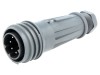 Conector Circular BULGIN 7 Pini IP68 Tata Montare Cablu Curent 16A Tensiune 430V