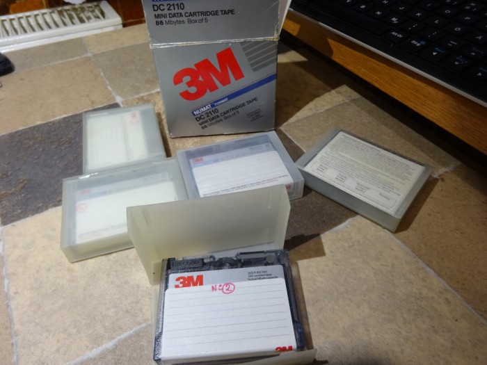 Mini caseta Numat 3 M DC 2120 Mini Data Cartridge /set 5 bucati