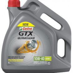 ULEI MOTOR SEMI SINTETIC CASTROL GTX ULTRACLEAN ACEA A3 B4 10W40 4L