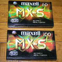Casete audio Maxell MX-S