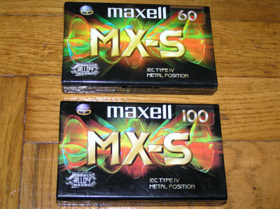 Casete audio Maxell MX-S foto