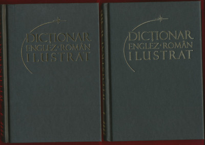 Irina Panovf &amp;quot;Dicţionar rom&amp;acirc;n-englez ilustrat&amp;quot; volumul 1 si 2 Ed. Litera 2011 foto