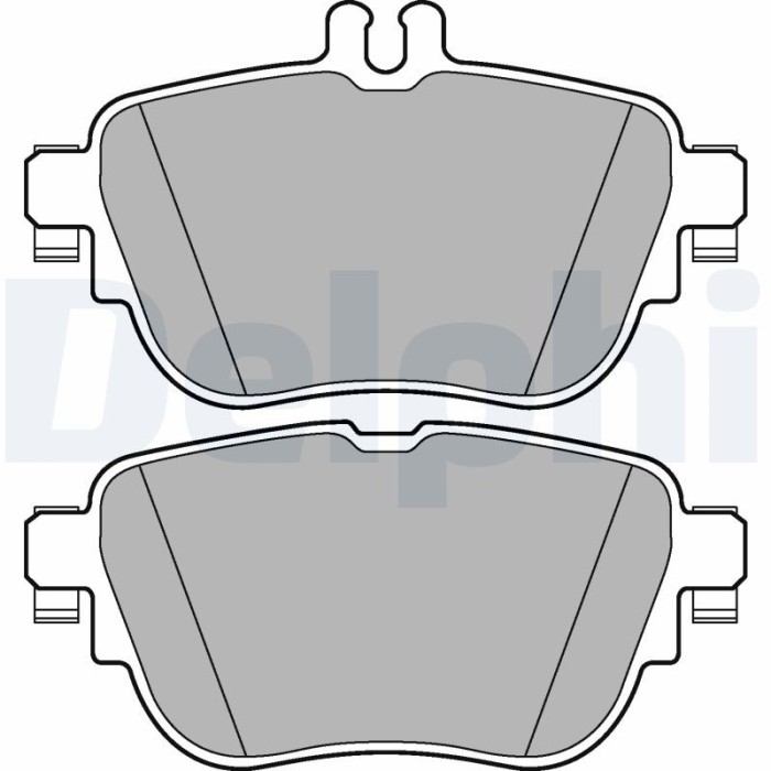 DELPHI LP3262 set placute frana,frana disc
