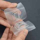 Set 10 Dispozitive Adezive Pentru Agatat Si Suspendat Obiecte, 6 cm, Transparent