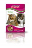 Cumpara ieftin Super Benek Premium Junior, Hrana umeda pentru pisoi, curcan in sos, 24x100g