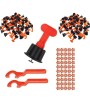 Set Nivelare Gresie 200 Tije Refolosibile + 2 Chei + 50 Stele Rost 1-3mm, Dactylion, Sistem Montaj Faianta Ceramica