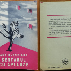 Ana Blandiana , Sertarul cu aplauze , 1992 , editia 1 cu autograf