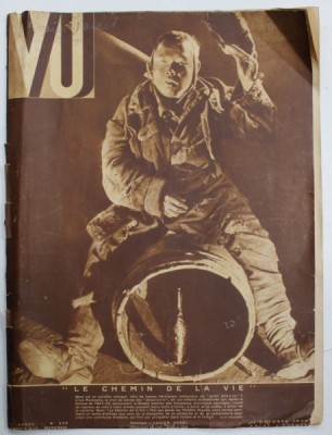 VU , REVISTA IN LIMBA FRANCEZA , No.239 , 12 OCTOBRE , 1937 foto