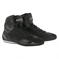 Ghete moto Alpinestars Faster 2 culoare negru marime 43 Cod Produs: MX_NEW 25102161010AU foto