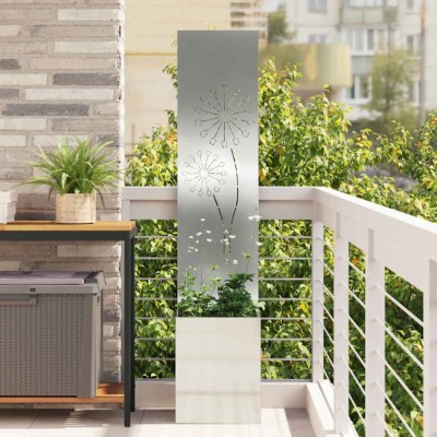 vidaXL Ecran de intimitate pentru grădină Argintiu 32 x 140 cm 876390 foto