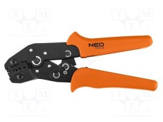 Neo Tools unealtă de sertizare manșoane cablu izolate 0,25-6 mm&sup2;