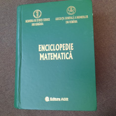 Enciclopedie matematica Octavian Stanasila, Marius Iosifescu, Dan Stefanoiu
