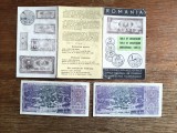 Lot 2 bilete Tragerea speciala pentru sprijinirea sinistratilor 1970 + tabla de conversie / CD1P