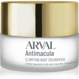 Arval Antimacula Clarifying Night Cream &amp; Mask cremă-mască de noapte regeneratoare impotriva petelor 50 ml
