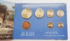 M01 Aruba set monetarie 6 monede 1987 5, 10, 25, 50 cent 1 2 1/2 florin UNC, America Centrala si de Sud