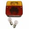 Lampa stop spate cu 4 functii + 2 becuri 11x10x5cm 1buc. - 12V Garage AutoRide