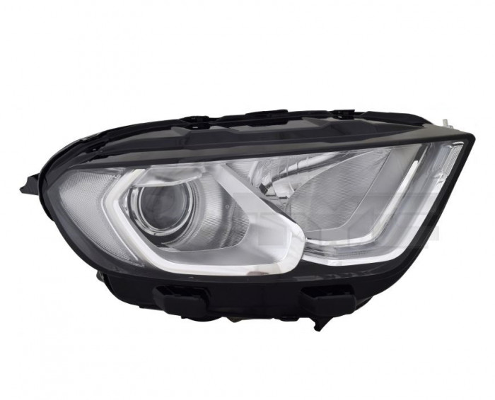 Far FORD ECOSPORT, 10.2017-, TYC, fata, partea dreapta, xenon; cu &amp;#39;lumina de zi&amp;#39; tip LED; D5S+H1; electric; argintiu; fara bec descarcare; fa