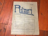 Revista Ritmuri anul 1 nr 2 / 1 Octombrie 1929