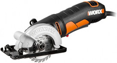 Fierstrau circular de mana, Worx, WX423, 400 W, 85 mm, 1 lama foto