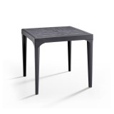 Masă de grădină Malina din plastic, grafit