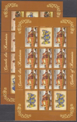 DB1 Romania LP 1811e Castele MS MNH foto