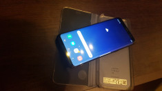 Samsung Galaxy s8, dual sim, negru, stare excelenta foto