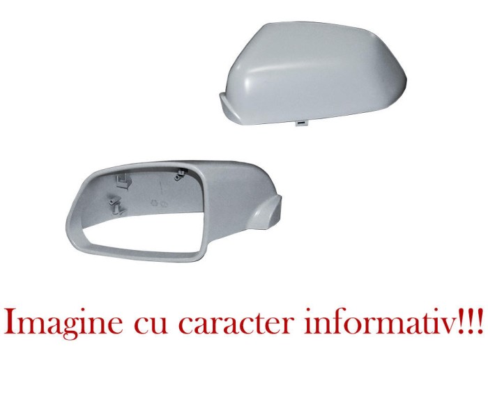 Carcasa oglinda exterioara Porsche Cayenne (92A) 04.2010-12.2014 partea stanga View Max carcasa prevopsita grunduita, pentru oglinzi fara camera