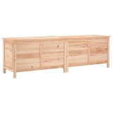 Cumpara ieftin Lada de depozitare de gradina 198,5x50x56,5 cm lemn masiv brad