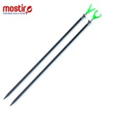 Suport Lanseta Pescuit Mostiro NN, Pereche, Reglabil 70-113cm, Capete Plastic, Feeder/Crap