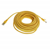 Cumpara ieftin Cablu UTP, Lanberg 40468, cat 5e, lungime 15m, mufat 2xRJ45 AWG 26, 100 MHz, de legatura retea, ethernet, galben