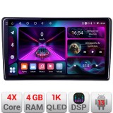 Navigatie Toyota Auris 2007-2013 A-auris-2013 4+64 InCell Display 1K Android Waze USB Navigatie Internet Youtube Radio