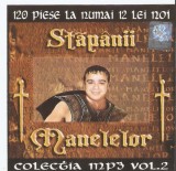 Various - Stăp&acirc;nii Manelelor - Colecția MP3 Vol.2, CDr