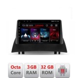 Navigatie Renault Megane 2 D-098 Octa Core cu Android Radio Bluetooth Internet GPS WIFI DSP 3+32 GB 4G KIT-098+ LENOVO LITE CarStore Technology