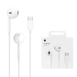Casti cu Fir, Microfon si Mufa Type-C - Apple A3046 (MYQY3ZM/A) - White (Blister Packing)