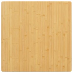 vidaXL Blat de masă, 80x80x1,5 cm, bambus 352696