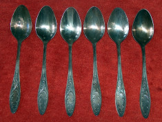 6 linguri aparent din argint foto