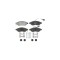 Placute frana PEUGEOT BOXER platou sasiu ATE 13046048092