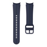 Cumpara ieftin Curea din silicon 20 mm THD pentru Samsung Galaxy Watch 5 44 mm/40 mm si Samsung Galaxy Watch 5 Pro 45 mm, model Dynamic Sport, culoarea albastru inch